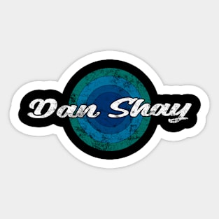 Vintage Dan Shay Sticker